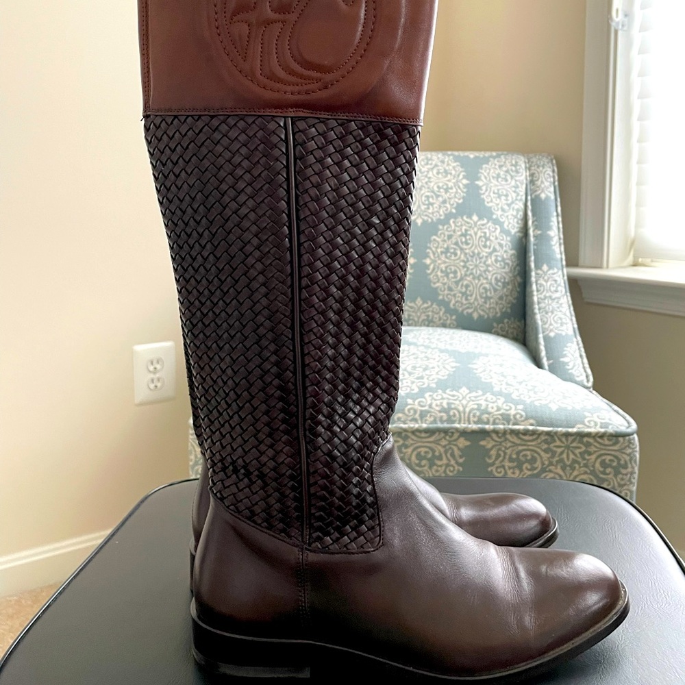 Franco Cuadra handcrafted knee high boots size 6.5 in EUC.
